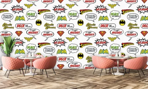 decije tapete murali superheroji WB2014